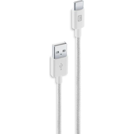 Cellularline Cavo Telato 150 cm - USB to USB-C Cavo telato ultra-resistente