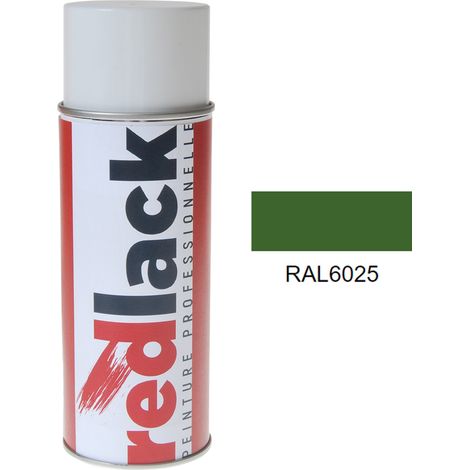 Sprühfarbe 400 ml – RAL 6025 - Matt - Farngrün - für verschiedene Oberflächen - Redlack