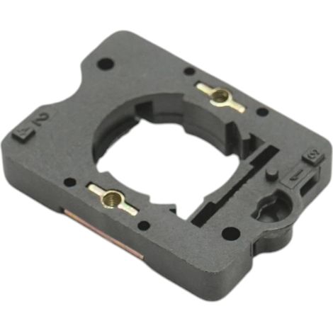 Supporto in plastica per fissaggio pulsanti Ø 22mm LAY5 Breckner Germany (1/4)