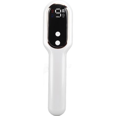 Elektrischer Kopfhautmassagekamm, 450 mAh, 10 Vibrationsstufen, USB-aufladbar, Hautreinigung, Stimulation, Haarwachstum, für Männer und Frauen (1/5)