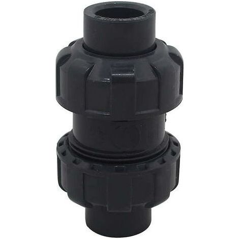 Clapet anti retour a boule 20 25 32 40 50 63mm clapet piscine clapet antiretour anti refoulement pvc vanne soupape anti retour (Diamètre intérieur 50mm) (1/4)