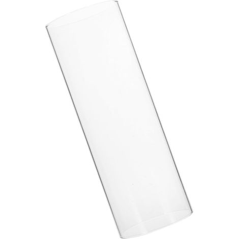 Abat-jour en Verre pour Bougie Cylindrique, Cache Bougie Transparent (1/5)