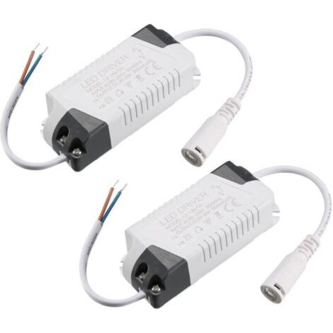 12-18W Constant Current 300mA Haute Power LED Driver DC Connecteur Source courant 2Pcs (1/5)