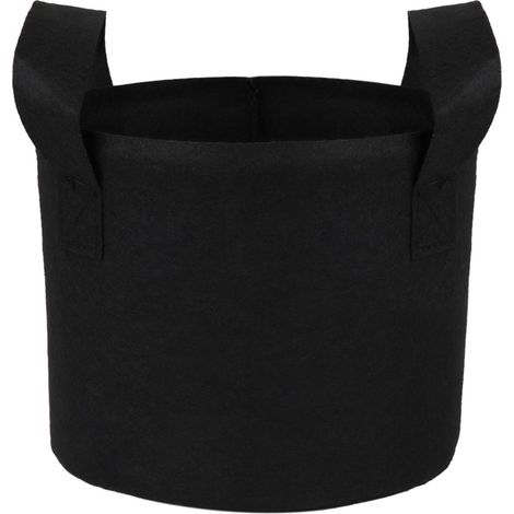 Sacs de culture muraux en feutrine, lot de 5, en tissu feutrine, pour semis de fleurs de jardin. (1/4)