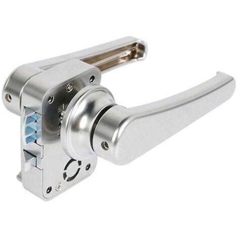 RV Bathroom Door Lock Handle, Por Toilet Door Lock Knob (1/4)