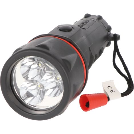 VELAMP LED-Taschenlampe aus Gummi, 12 Lumen, 27 cm lang (1/5)