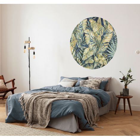Komar Feuilles Tropicales 125 x 125 cm, Stickers pour les murs D1-090 (1/2)