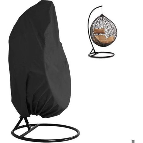 Housse de Fauteuil Suspendu Jardin - Étanche Housse pour Fauteuil Oeuf Suspendu (1/4)