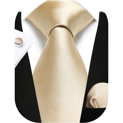 Ensemble Cravate Homme - 3 Pièces - Tissu Soyeux Motif Cachemire - Élégance Professionnelle - Mariage et Affaires - 150x8,5 cm (1/5)