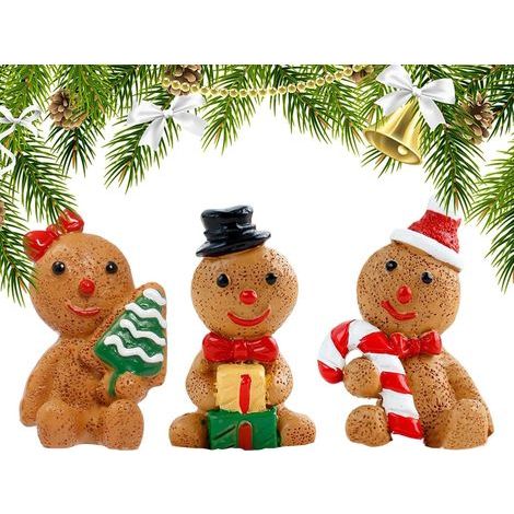 Figuren Weihnachts Harzfiguren Set tragbare (1/5)