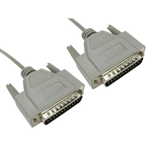 Câble réseau DB25 vers DB25, longueur 5m, RS PRO ( Prix pour 1 )