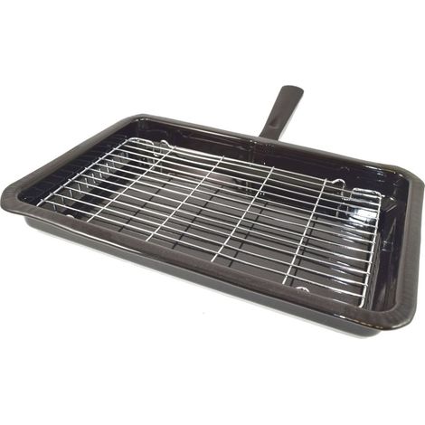 Univeral Oven Cooker Grill Pan Complete Assembly 245mm x 360mm (1/3)