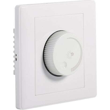 pièce - Interrupteur variateur rotatif mural pratique pour lampe - Nouveau (1/5)