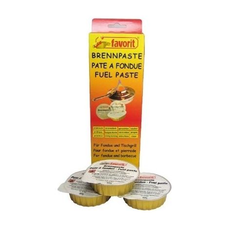 Pasta Combustibile per Pierrade o Fonduta Favorit