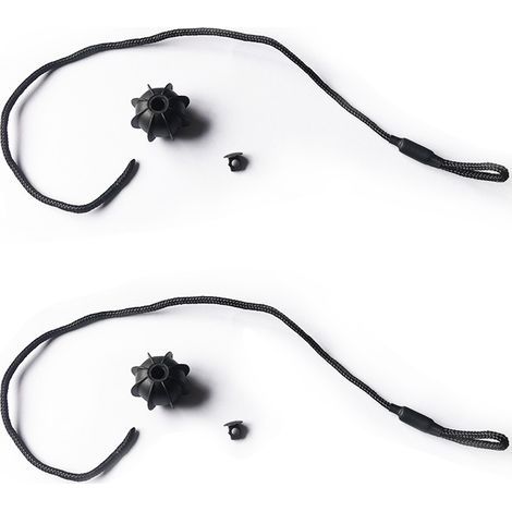 BRAVIX Corde Coffre Voiture, Cordon Arrière de Coffre, Cordons pour Étagères Arrière de Voiture, Corde de Suspension pour Étagère à Colis dans Le Coffre Arrière Remplacement D'accessoires de Voiture, (1/5)