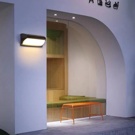 Applique Murale LED - Froid 30W IP65 6000K 8000K Noire Blanc (1/3)