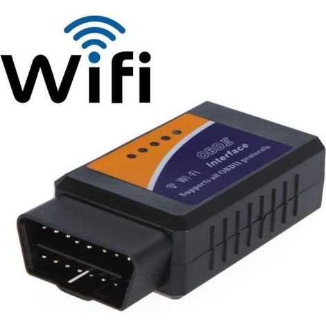 Outil de diagnostic OBD2 - VINUS - ELM327 WiFi - Compatible PC et Smartphone - Universel - Facile à installer (1/4)
