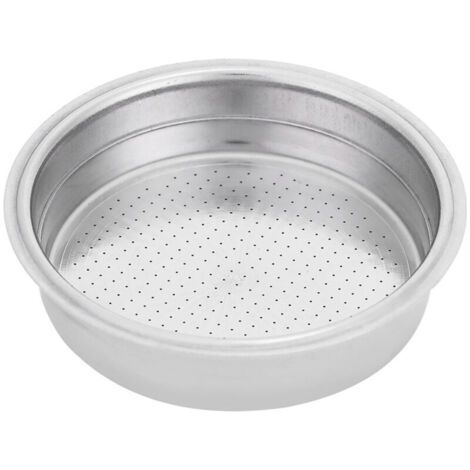 Double Layer Stainless Steel Coffee Filter Pressurized Filter Basket Coffee Machine Accessories for Single Cup (1/5)
