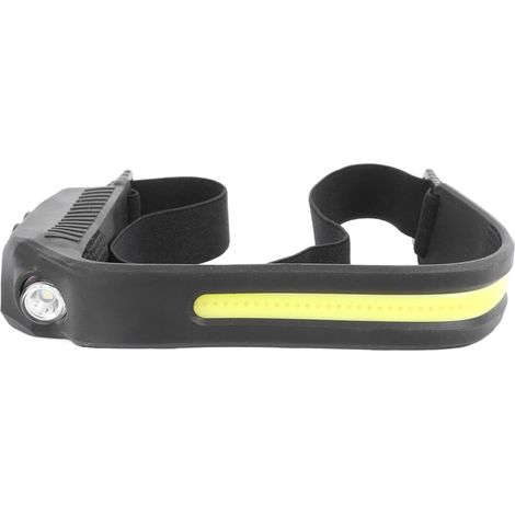 Lampe frontale à induction, batterie ABS rechargeable USB, ultra-lumineuse, idéale pour la course à pied, la randonnée, le camping et la pêche. (1/5)
