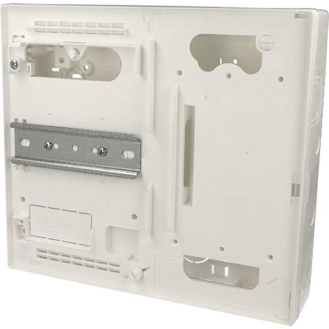 Platine disjoncteur abonné Linky monophasé – Montage en applique ou sur GTL – Coffret électrique pour disjoncteur de branchement – Cofrelec (1/2)