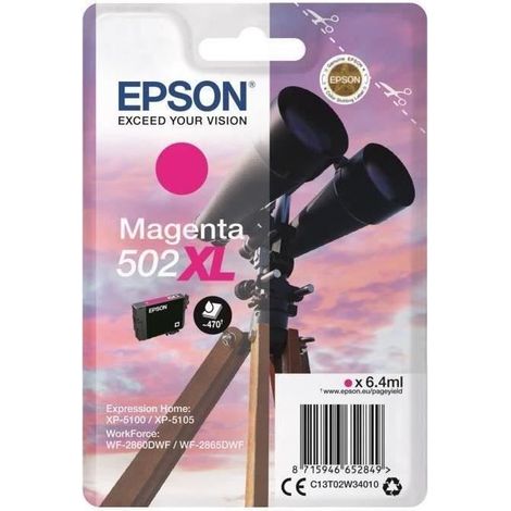 Epson 502XL cartouche d'encre 1 pièce(s) Original Rendement élevé (XL) (1/4)