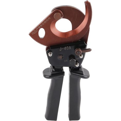 Ciseaux à Câble J40A 300mm² - Outil de Coupe à Crémaillère pour Applications Industrielles (1/5)
