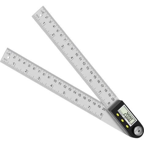 CCYKXA Digitaler LCD-Winkelmesser mit 360-Grad-Messung und Sperrfunktion für genaue Messwerte (1/5)