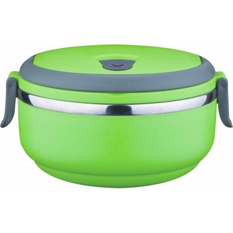 Edelstahl-Thermoskanne mit Kunststoff-Lunchbox, 600 ml (1/5)