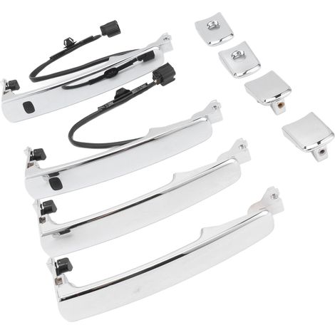 Satz mit 4 silbernen ABS-Außentürgriffen für Nissan Rogue Murano, Teilenummer 80640-CA012 (1/5)