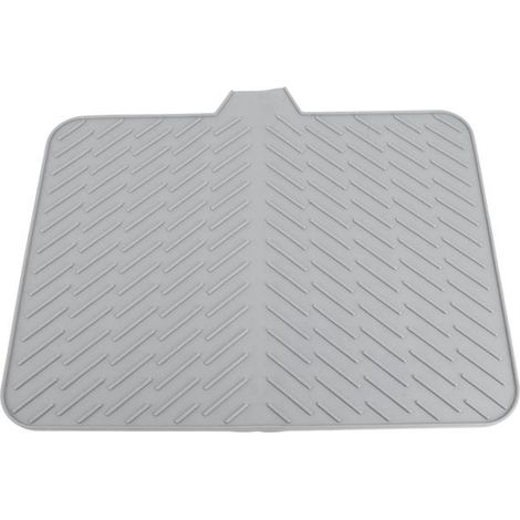Grand tapis de drainage en silicone - Résistant à la chaleur - Matériaux flexibles de haute qualité - Conception de drainage pratique - Design élégant et soigné - Facile à nettoyer - Convient pour une (1/5)