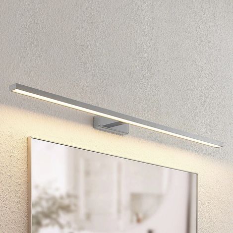 [GEBRAUCHT] B-Ware Lindby Spiegelleuchte Badlampe Led Leuchte Jukka Chrom 120 Cm Ip44 Metall510 (1/2)