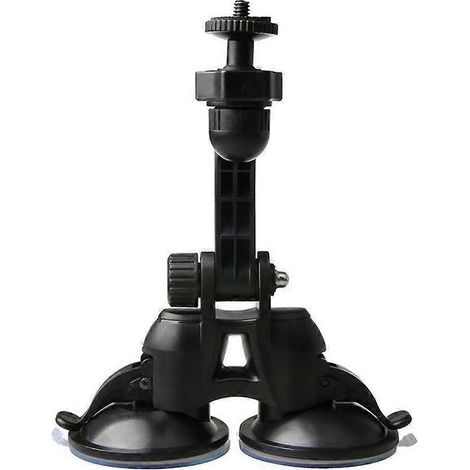 Support de voiture robuste à double ventouse pour caméra d'action, support multifonction compatible avec l'enregistreur de conduite SJCAM (noir)-17.2106.5cm-Black (1/3)