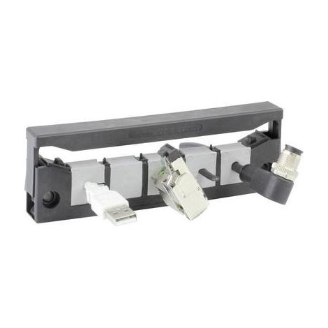Icotek KEL-QUICK E5 Profilo per introduzione cavi Poliammide Nero 1 pz. (1/2)