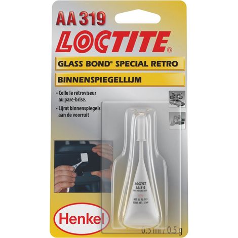 Colle rétroviseur LOCTITE 319 – Résine acrylique pour verre et métal – Adhésif monocomposant pour chantiers humides – Fram (1/6)