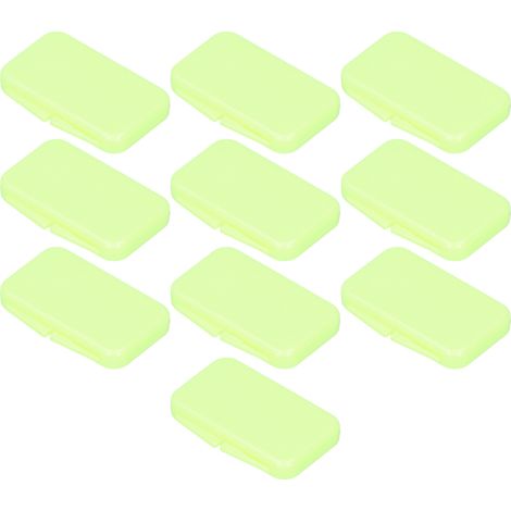 10 pièces de cire orthodontique pour appareils dentaires, protection buccale, cire pour appareils dentaires, jaune (saveur citron) (1/5)