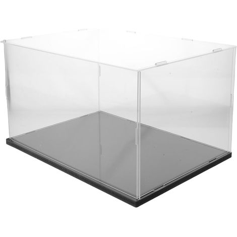 Housse de protection coupe-vent pour balance numérique - Boîte de protection contre le vent pour balance de précision (carats) - Idéale pour les ateliers de joaillerie - 36,6 x 26,4 x (1/5)