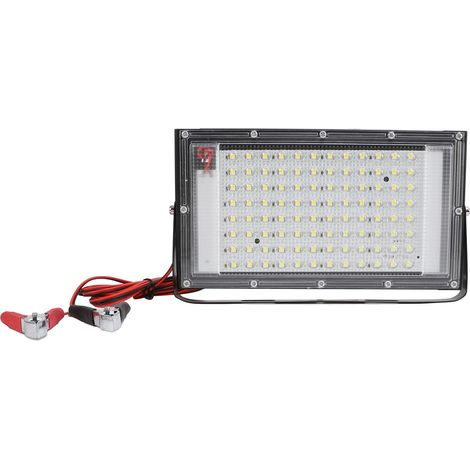 Panneau d'éclairage d'extérieur à LED 100 W IP66 étanche avec clip de batte (1/5)