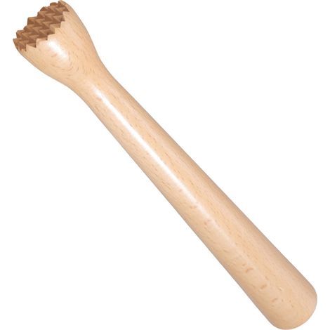 Pilon à cocktail en bois de hêtre, mortier en bois, broyeur, poussoir à cocktail, outil de bar, marteau à glace, matériel de bar-AquaForge (1/5)