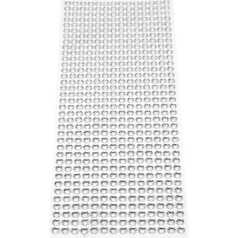 504 pièces de strass autocollants en cristal brillant de 6 mm à faire soi-même (1/5)