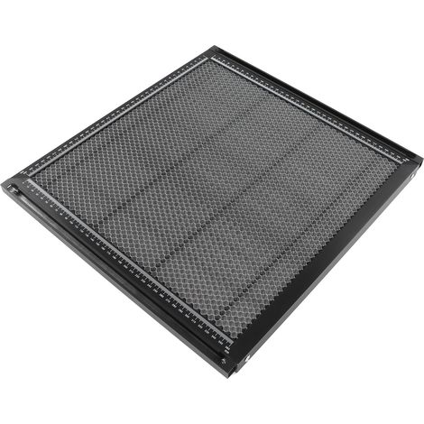 Gravur-Arbeitsplatte im Bienenkorb-Design, gute Rauchabsaugung, Aluminiumlegierung, Gravur- und Schneidetisch (1/5)