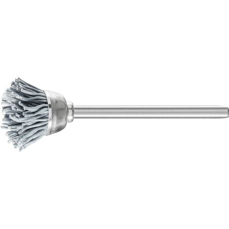 PFERD TOOLS Miniatur- Topfbürste TBU Ø 18 mm Schaft-Ø 3 mm SiC-Filament-Ø 0,55 mm Korn 320 10 Stk