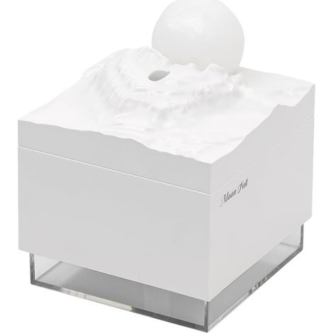 Tischluftbefeuchter, geeignet für Schlafzimmer, Wohnzimmer, Büro, weiß (1/4)