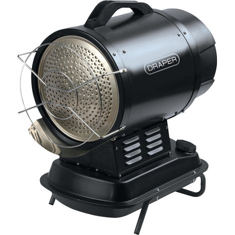 Draper 36635 240V Radiant Diesel Heater, 68000 BTU, 20kW