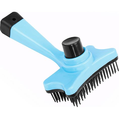 Brosse de toilettage multifonctionnelle pour animaux de compagnie, peigne en plastique, brosse manuelle (1/3)