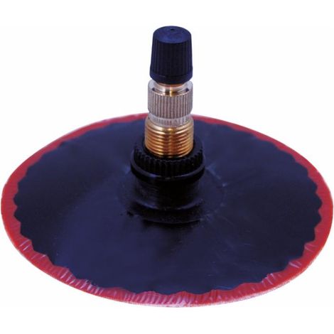 Valve TR218A gros pneus embase caoutchouc