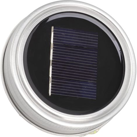 maçon solaire imperméable allume couvercle 20 LED Source lumière chaude