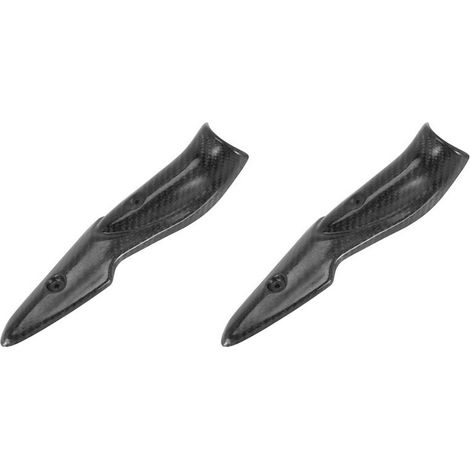 Paracalore tubolare in fibra di carbonio per bielle nel sistema di scarico delle motociclette Z900 (2017-2019) (2 pezzi) (1/3)