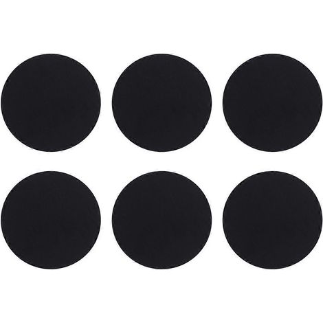 Support magnétique autocollant pour téléphone, fixation facile, plaque en fer, support rond pour tablette, acier inoxydable, 20 pièces (1/4)