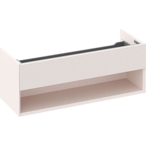Ravak Lite - Waschtischunterschrank 120x45x43 cm, 1 Schublade, Alabaster Pink X000001872 (1/5)