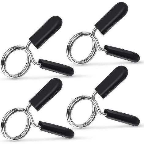 Cadenas pour haltères 30 mm, 4 pièces, ressort en métal (1/5)